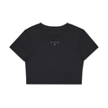 tiite,tiitewear,womans activewear,black crop tee